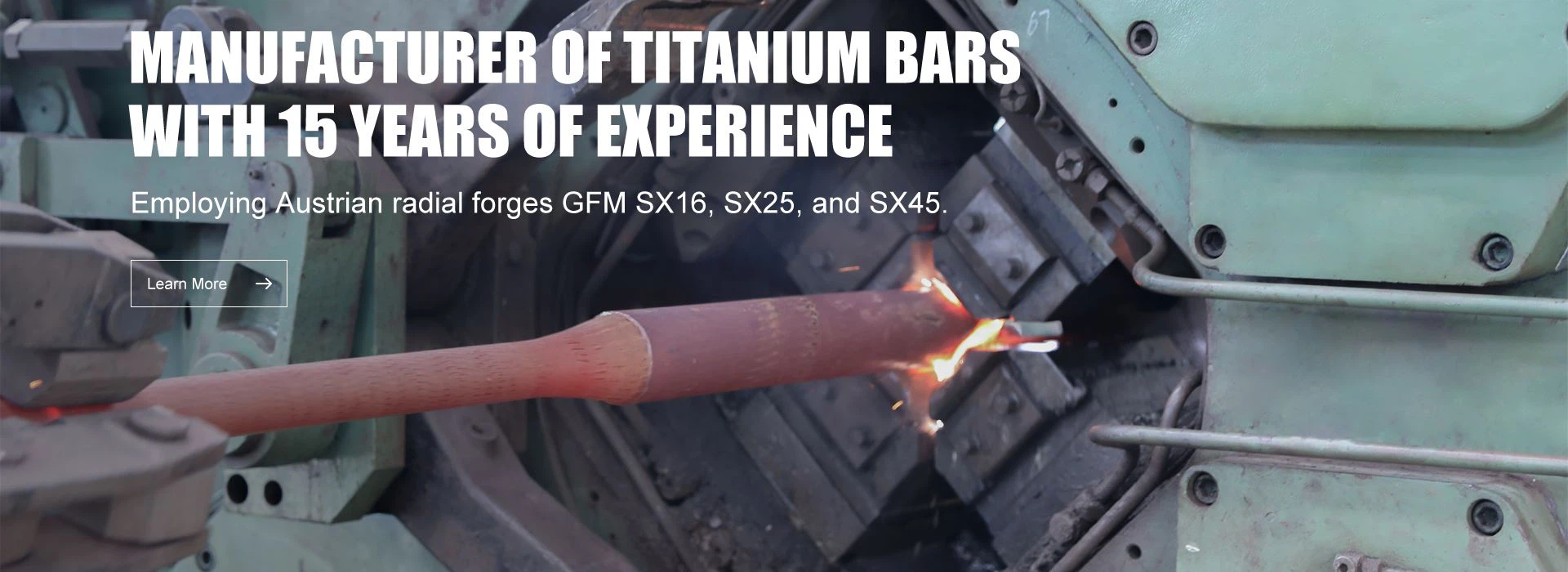 titanium rod